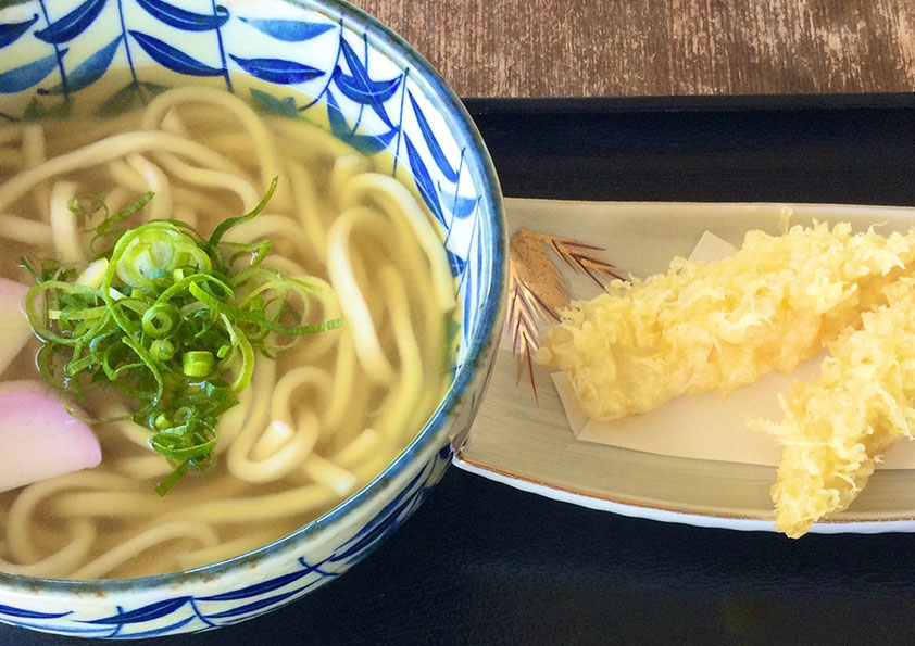 えびうどん定食